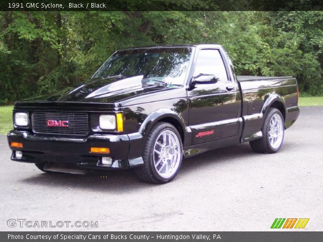 1991 GMC Syclone  in Black