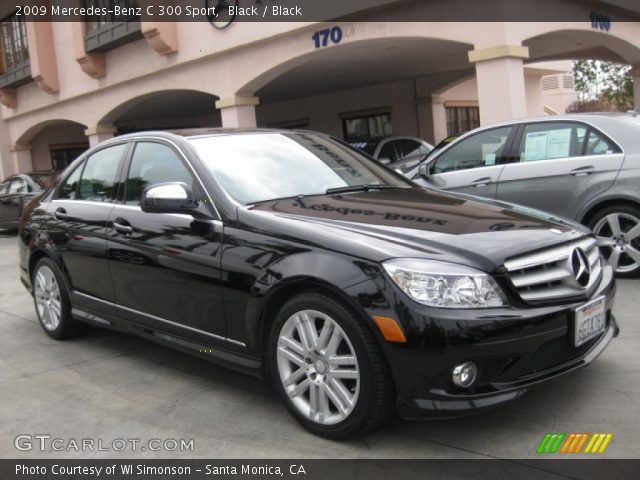 2009 Mercedes-Benz C 300 Sport in Black