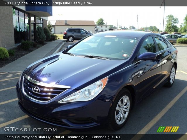 2011 Hyundai Sonata GLS in Indigo Blue Pearl