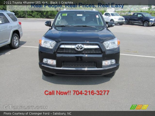 2011 Toyota 4Runner SR5 4x4 in Black