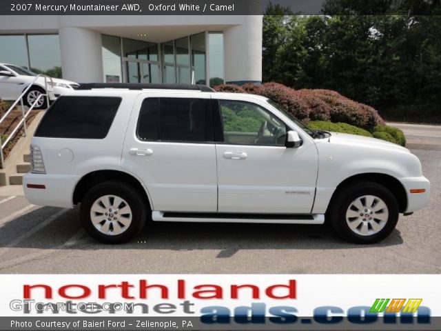 2007 Mercury Mountaineer AWD in Oxford White