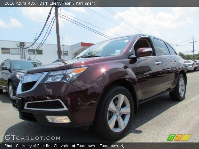 2010 Acura MDX  in Dark Cherry Pearl