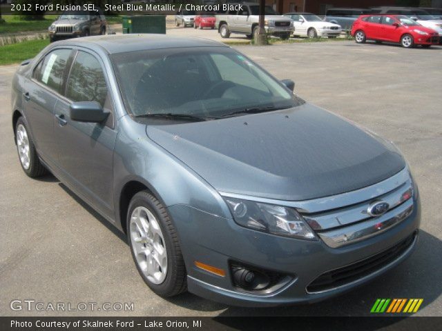 2012 Ford Fusion SEL in Steel Blue Metallic