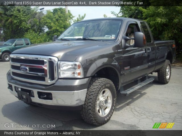 2007 Ford F350 Super Duty Lariat SuperCab 4x4 in Dark Shadow Grey Metallic