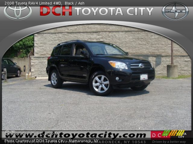 2008 Toyota RAV4 Limited 4WD in Black