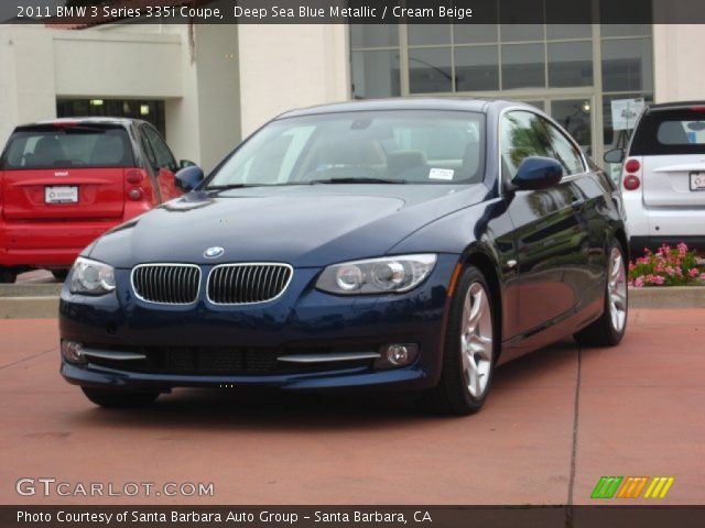 2011 BMW 3 Series 335i Coupe in Deep Sea Blue Metallic