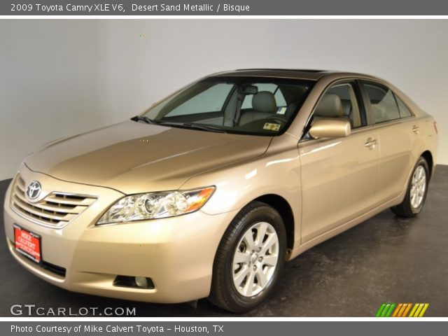 2009 Toyota Camry XLE V6 in Desert Sand Metallic