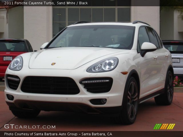 2011 Porsche Cayenne Turbo in Sand White