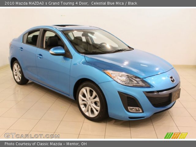 2010 Mazda MAZDA3 s Grand Touring 4 Door in Celestial Blue Mica