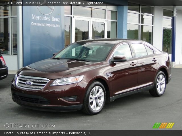 2010 Ford Taurus SEL in Cinnamon Red Metallic