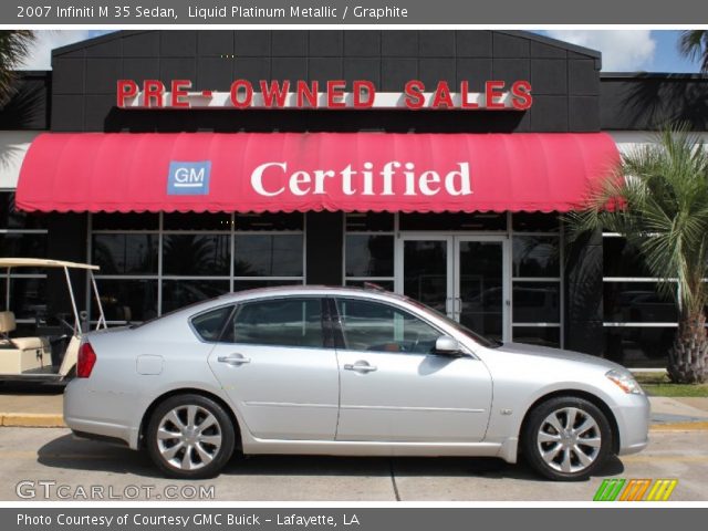2007 Infiniti M 35 Sedan in Liquid Platinum Metallic