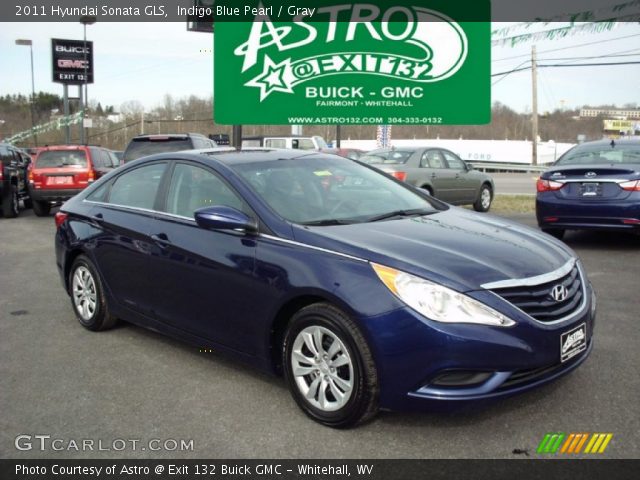 2011 Hyundai Sonata GLS in Indigo Blue Pearl