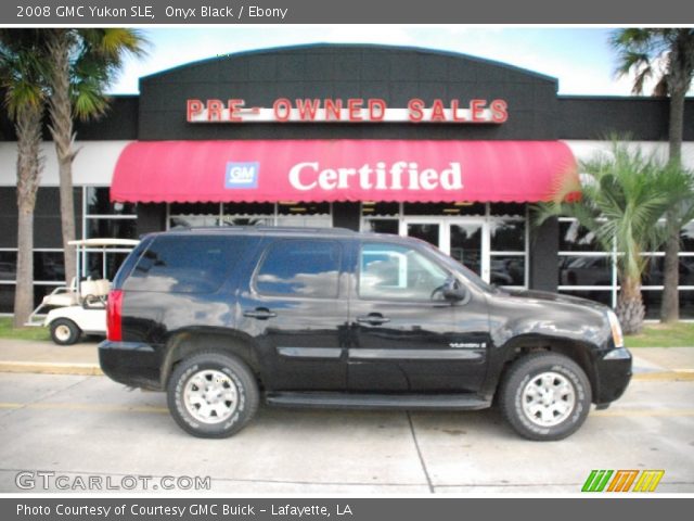 2008 GMC Yukon SLE in Onyx Black