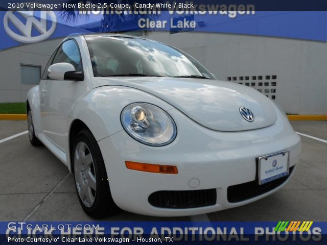 2010 Volkswagen New Beetle 2.5 Coupe in Candy White