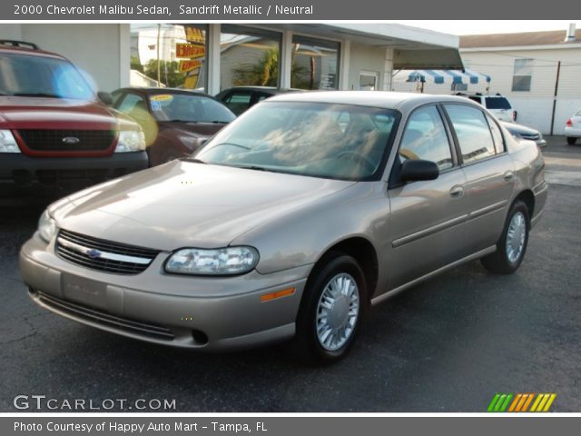 2000 Chevrolet Malibu Sedan in Sandrift Metallic