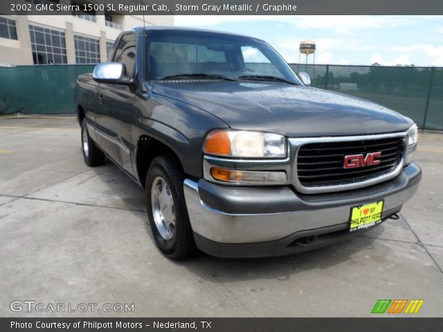 2002 GMC Sierra 1500 SL Regular Cab in Storm Gray Metallic