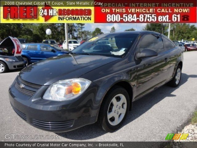 2008 Chevrolet Cobalt LT Coupe in Slate Metallic