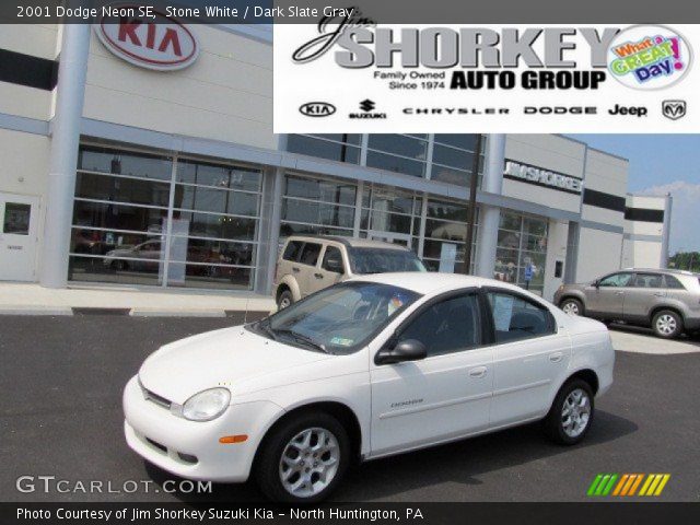 2001 Dodge Neon SE in Stone White