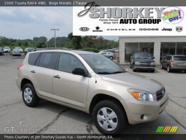 2006 Toyota RAV4 4WD in Beige Metallic