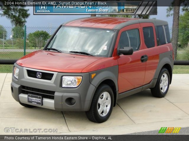 2004 Honda Element EX AWD in Sunset Orange Pearl