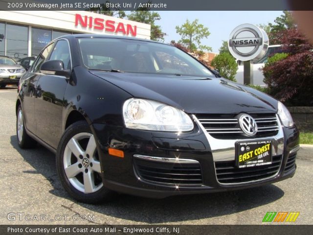 2009 Volkswagen Jetta SE Sedan in Black Uni