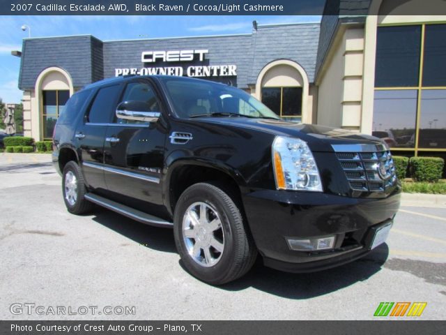 2007 Cadillac Escalade AWD in Black Raven