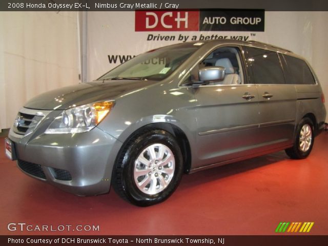 2008 Honda Odyssey EX-L in Nimbus Gray Metallic