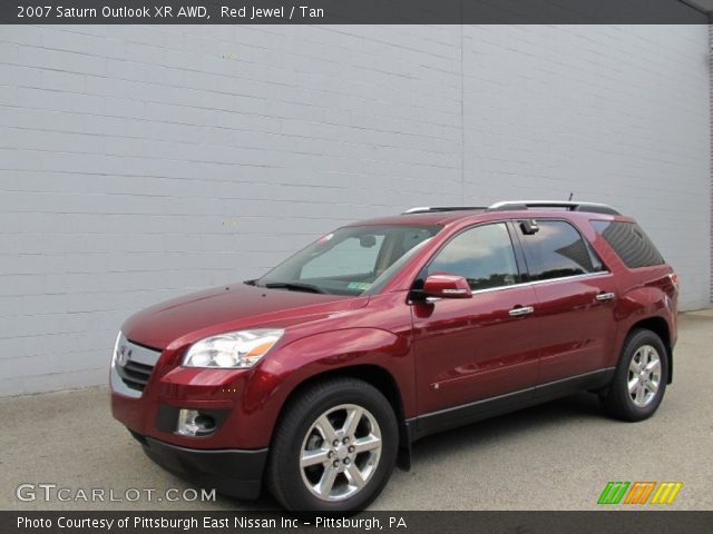 2007 Saturn Outlook XR AWD in Red Jewel