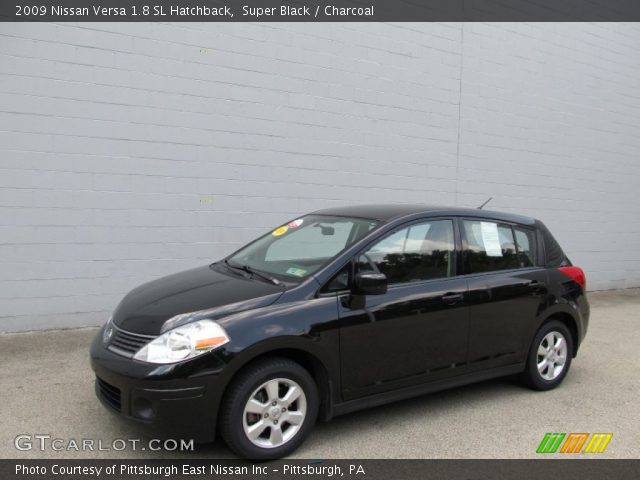 2009 Nissan Versa 1.8 SL Hatchback in Super Black