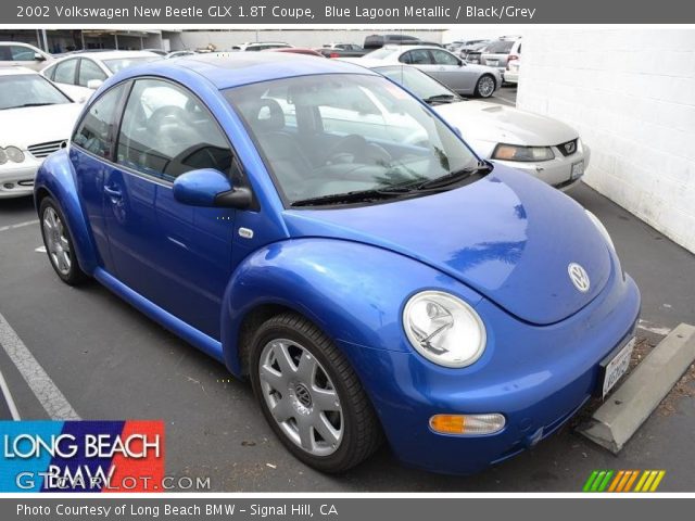 2002 Volkswagen New Beetle GLX 1.8T Coupe in Blue Lagoon Metallic