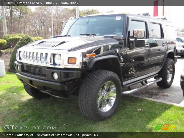 2005 Hummer H2 SUV in Black
