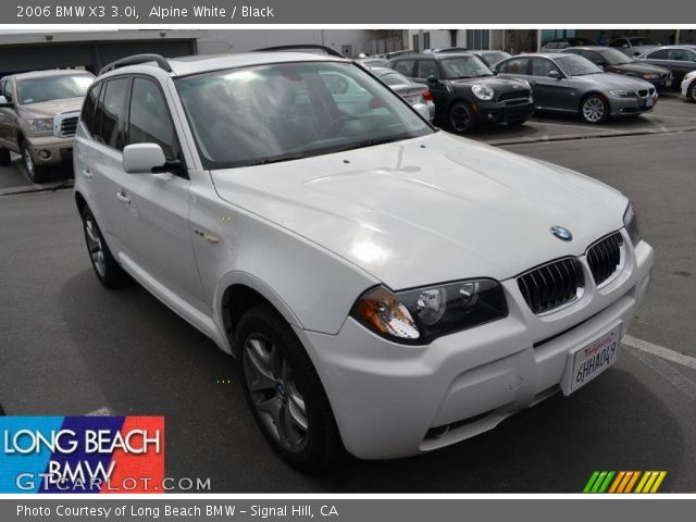 2006 BMW X3 3.0i in Alpine White