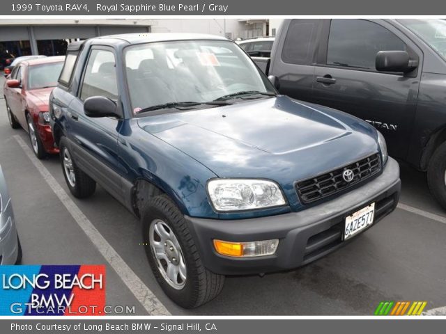 1999 Toyota RAV4  in Royal Sapphire Blue Pearl