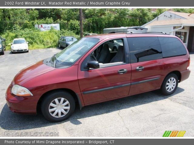 2002 Ford Windstar LX in Matador Red Metallic