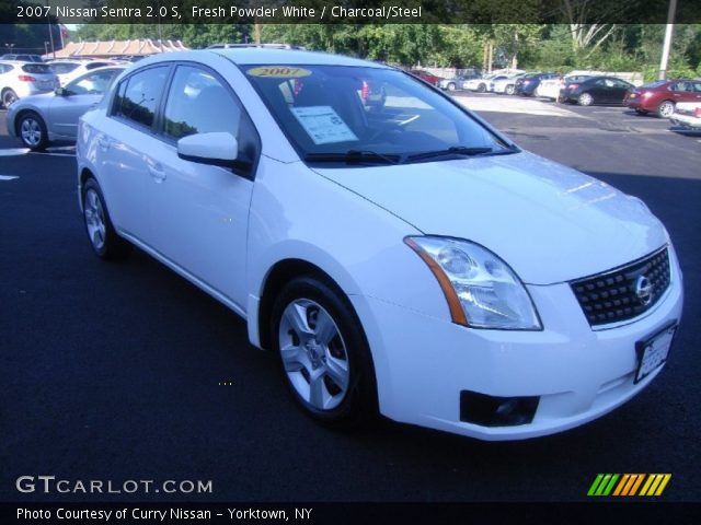 2007 Nissan Sentra 2.0 S in Fresh Powder White