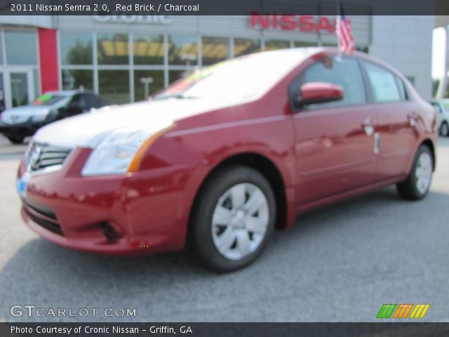 2011 Nissan Sentra 2.0 in Red Brick