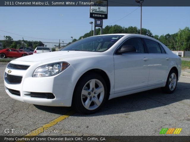 2011 Chevrolet Malibu LS in Summit White