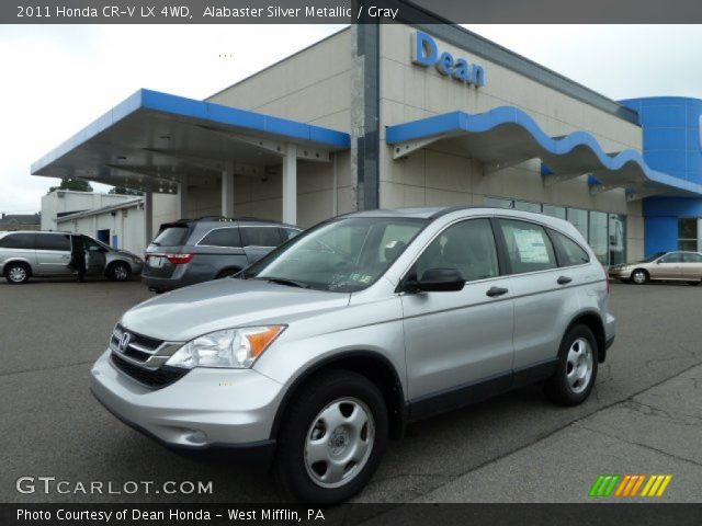 2011 Honda CR-V LX 4WD in Alabaster Silver Metallic