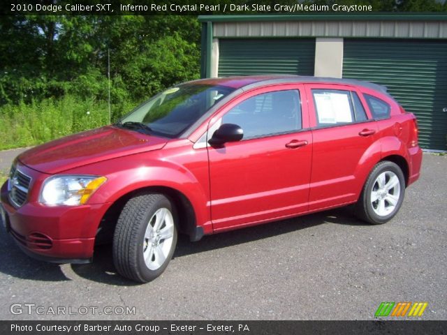 2010 Dodge Caliber SXT in Inferno Red Crystal Pearl