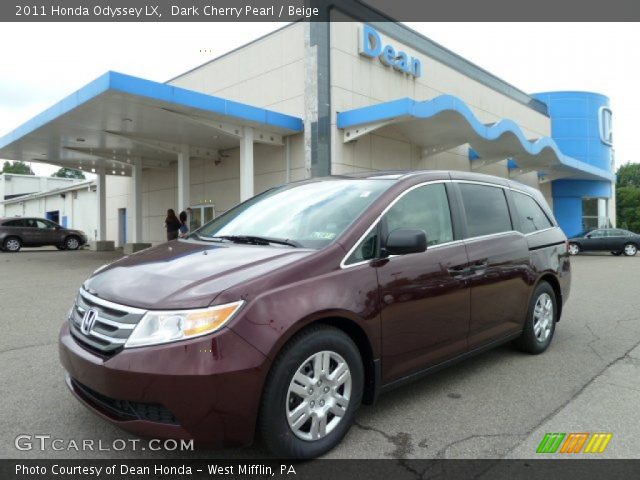 2011 Honda Odyssey LX in Dark Cherry Pearl