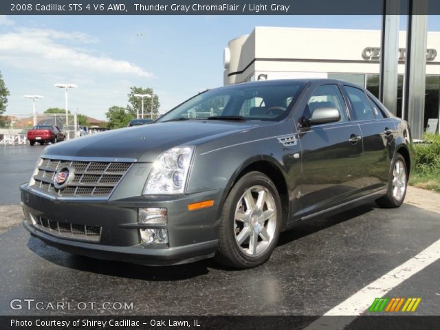 2008 Cadillac STS 4 V6 AWD in Thunder Gray ChromaFlair