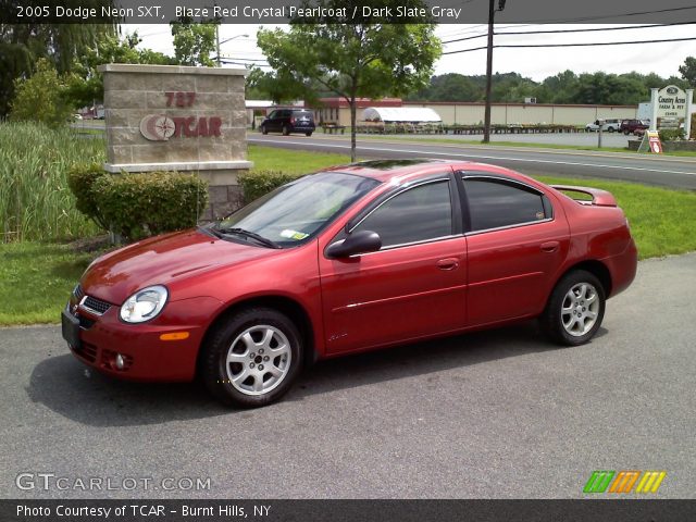2005 Dodge Neon SXT in Blaze Red Crystal Pearlcoat