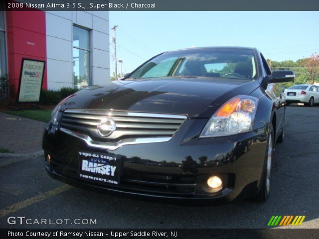 2008 Nissan Altima 3.5 SL in Super Black
