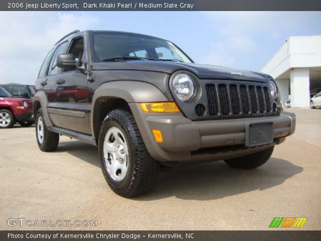 2006 Jeep Liberty Sport in Dark Khaki Pearl