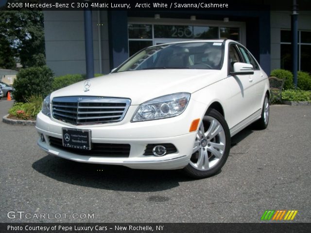 2008 Mercedes-Benz C 300 4Matic Luxury in Arctic White