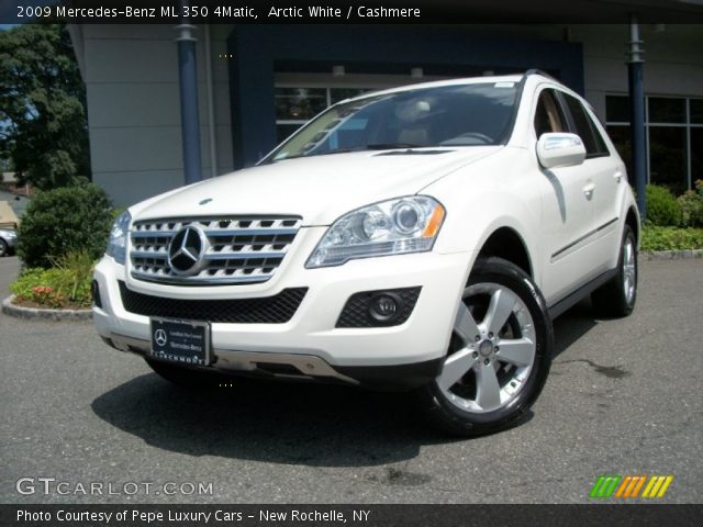 2009 Mercedes-Benz ML 350 4Matic in Arctic White