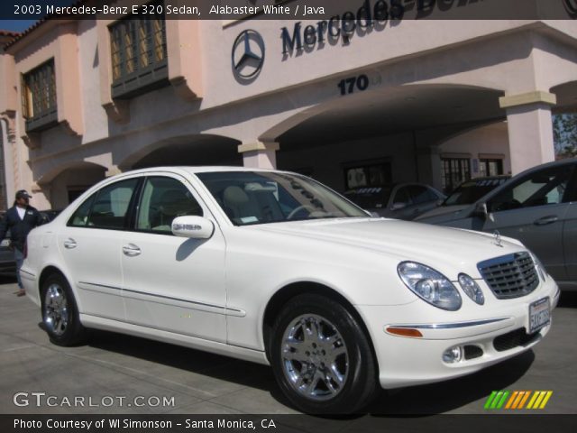 2003 Mercedes-Benz E 320 Sedan in Alabaster White