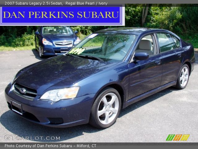 2007 Subaru Legacy 2.5i Sedan in Regal Blue Pearl
