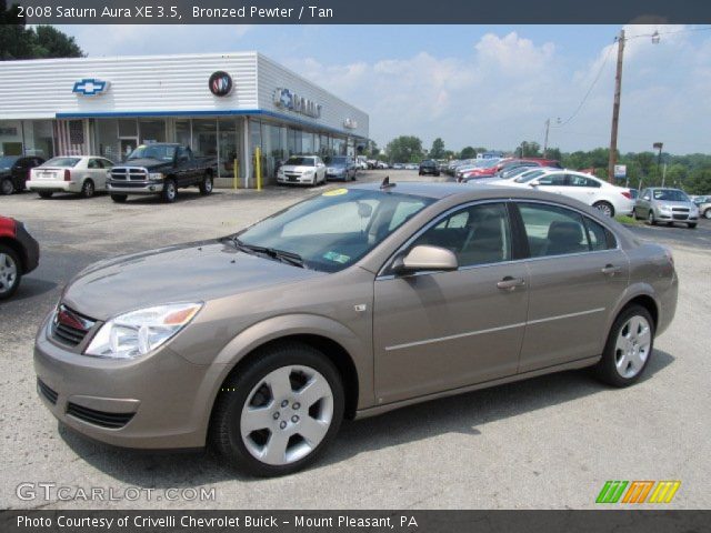 2008 Saturn Aura XE 3.5 in Bronzed Pewter