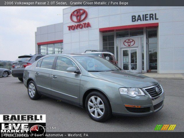2006 Volkswagen Passat 2.0T Sedan in Granite Green Metallic